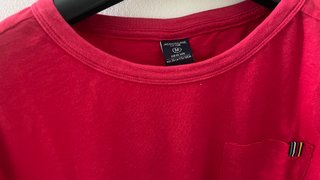 Camiseta Springfield Roja Hombre