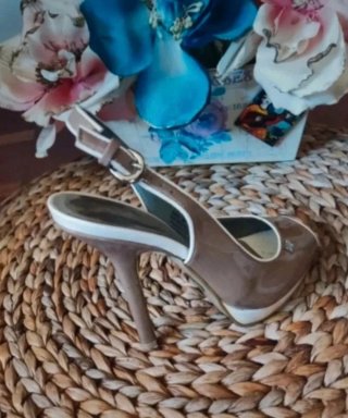 Scarpe donna beige