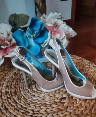Scarpe donna beige
