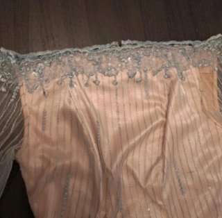Vestido de pedreria mujer talla xs