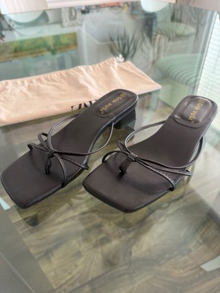 Sandalias tacón bajo verano
