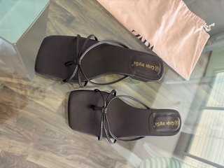 Sandalias tacón bajo verano