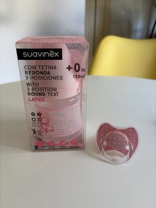 Biberones Suavinex + 2 Peluches