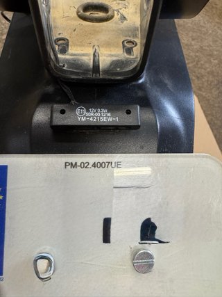 Portamatrículas corto Husqvarna 701