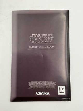 Star Wars Jedi Knight Jedi Academy Xbox