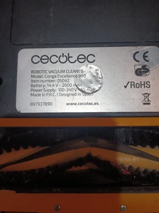 Robot Aspirador Conga Excellence 990