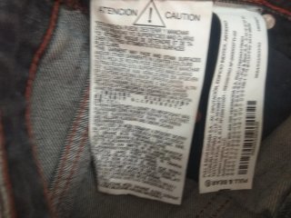 Pantalón vaquero. Talla 40