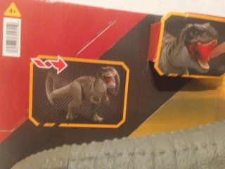 tiranosaurio rex Mattel función mordiscos sonido