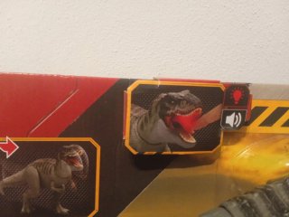tiranosaurio rex Mattel función mordiscos sonido