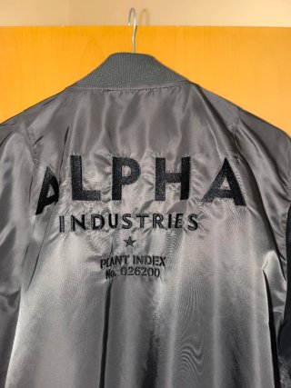 Alpha Industries Chaqueta Gris
