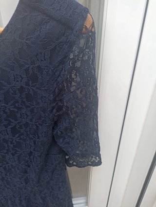 Vestido negro de encaje Atmosphere – Talla 36 (S)
