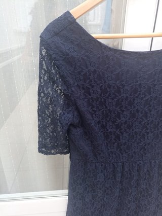 Vestido negro de encaje Atmosphere – Talla 36 (S)