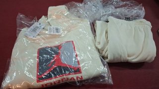 Conjunto Jordan Sudadera y Chándal Beige