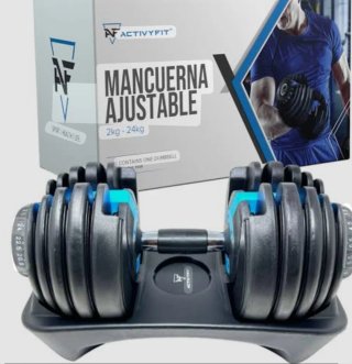 Mancuerna ajustable 2kg-24kg NUEVA