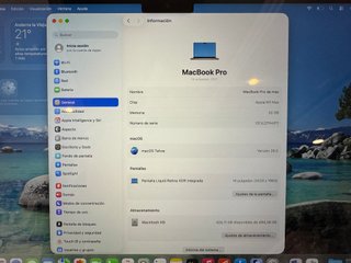 MacBook Pro M1 Max 14" - GARANTIA