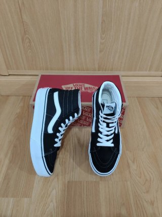 Zapatillas Vans Plataforma Sk8-Hi Negras