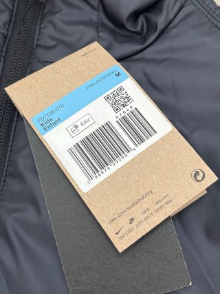 Cazadora Nike Niño Talla M Negra