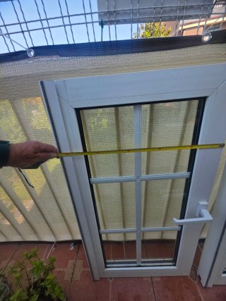 2 Ventanas PVC Doble Cristal Sin Marco