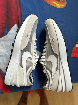 Nike Waffle 40.5 Beige/Gris