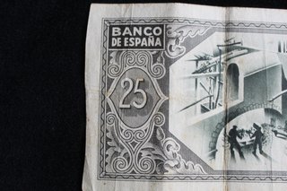 Billete 25 Pesetas Banco de Bilbao 1937