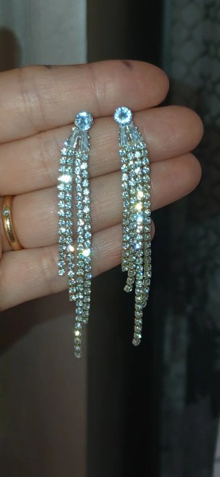 Swarovski Orecchini Tennis Argento