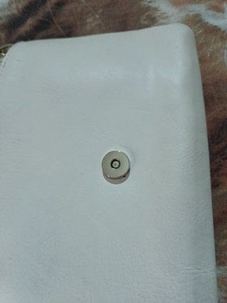 Bolso de mano o de colgar beige y multicolor