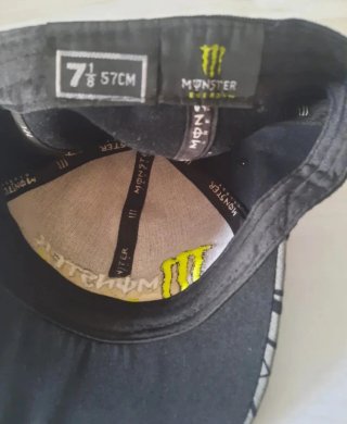 Gorra Monster Energy Negra y Gris