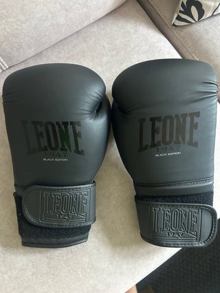 Guantes de boxeo Leone Black Edition