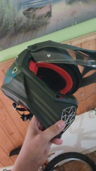 Casco de moto LS2 Quarterback gris y azul
