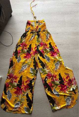 Mono Desigual Verano Estampado Tropical