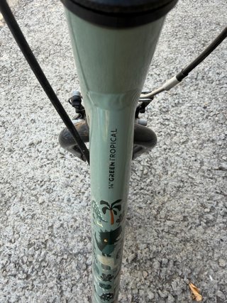 Bicicleta infantil color verde