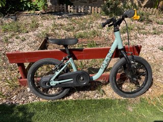 Bicicleta infantil color verde