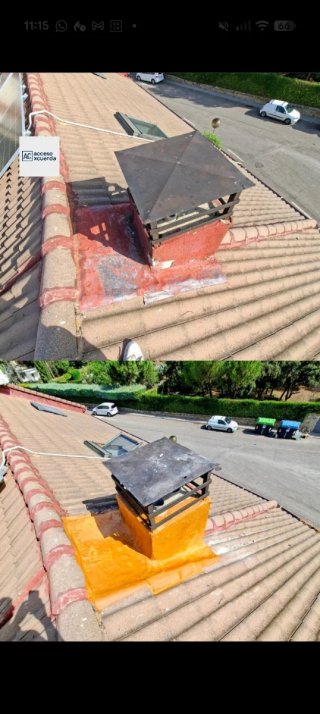 Reparación de canalones, tejados, fachadas...