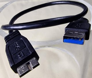 Cable de USB a USB micro B para disco duro externo