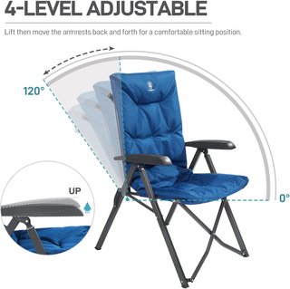 Sedia pieghevole Ever Advanced Blu