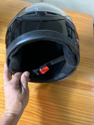 Casco Moto Integral Negro