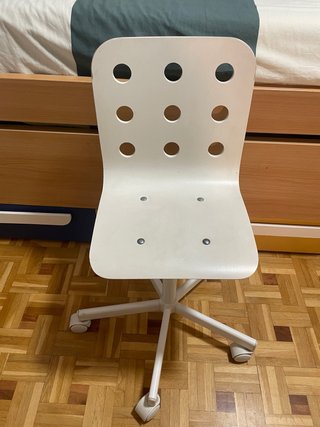 Silla infantil IKEA blanca