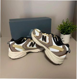 New Balance 530 Beige/Marrón Talla 39.5