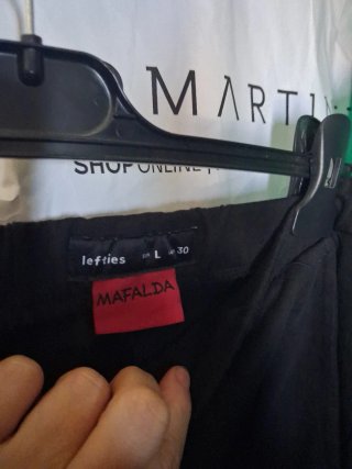 Pantalón chándal Mafalda negro