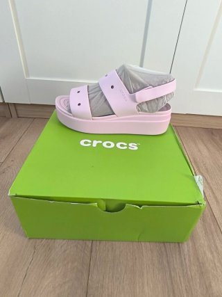 Sandalias Crocs Mujer Rosas Talla 38-39
