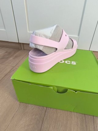 Sandalias Crocs Mujer Rosas Talla 38-39