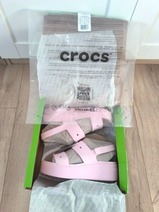 Sandalias Crocs Mujer Rosas Talla 38-39