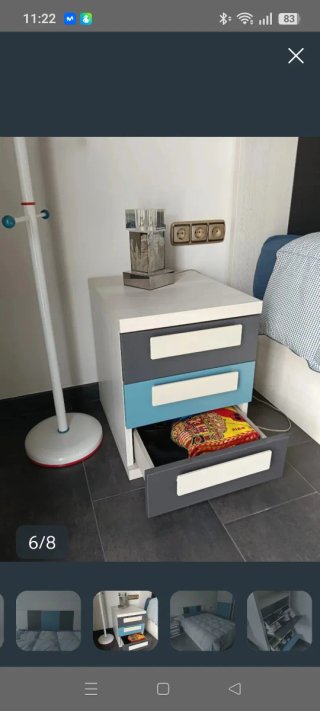 Armario modular 135cm puertas correderas