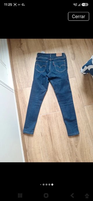Vaqueros Levi's Skinny Azules Originales