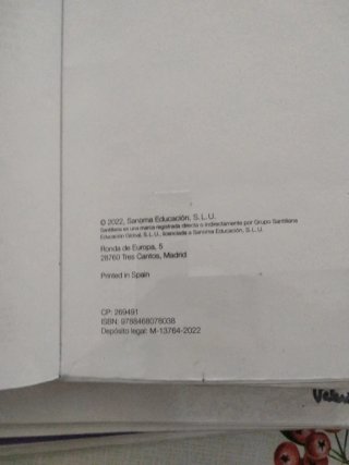 Libros de texto Santillana de 5 de primaria