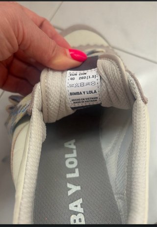 Zapatillas Bimba y Lola Glitter Mujer nuevosp