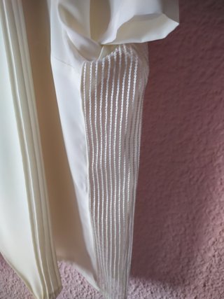 BLUSAS DE ENCAJE MANGA CORTA  MUJER