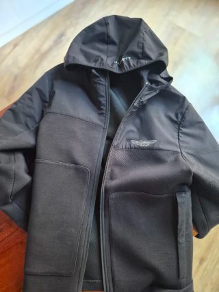 Chaqueta Hackett Aston Martin Racing Negra