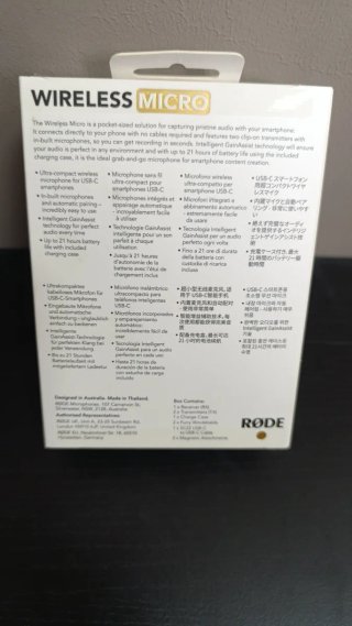 Micrófono Inalámbrico RØDE Wireless Micro