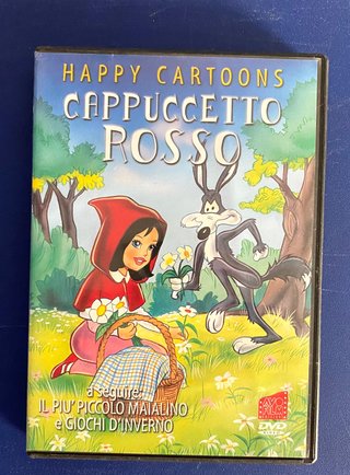 DVD Cappuccetto Rosso - Happy Cartoons